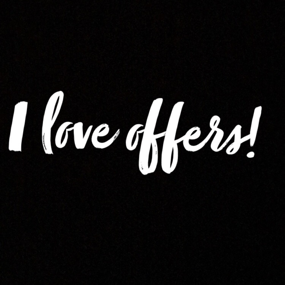 Feel free to make reasonable offers!! 💕